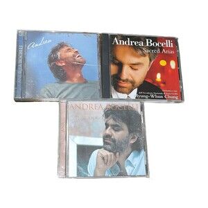LOT 3 AUDIO CD ANDREA‎ BOCELLI VERY GOOD